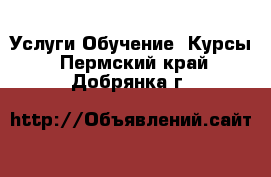 Услуги Обучение. Курсы. Пермский край,Добрянка г.